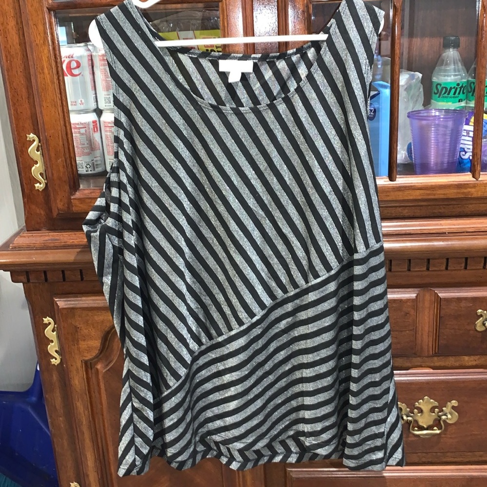Fashion Bug brand. Black an Grey dress shirt